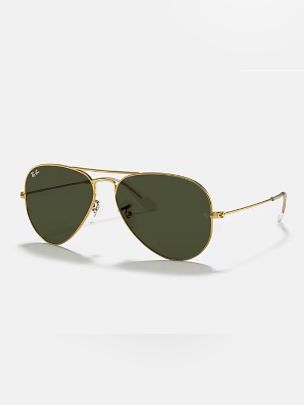 Ray-Ban Aviator Classic Gold Frames with G-15 Green Polarized Lenses
